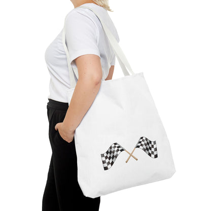Formula 1 Racing Flags Tote Bag