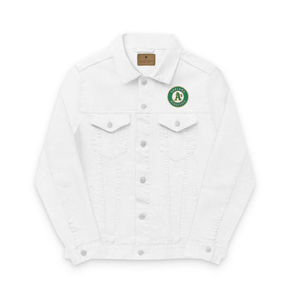 Oakland Athletics Embroidered Denim Jacket