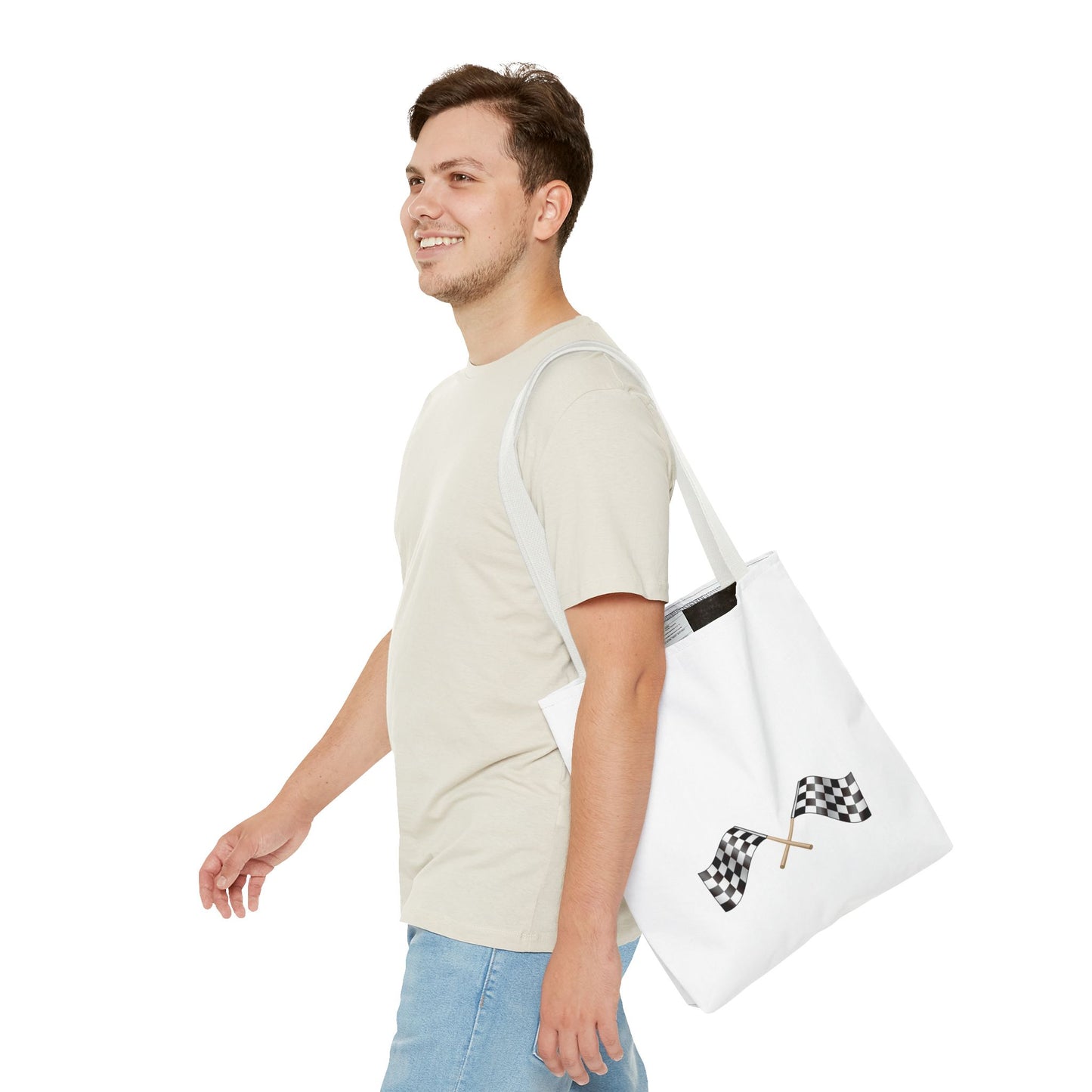 Formula 1 Racing Flags Tote Bag
