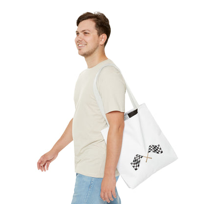 Formula 1 Racing Flags Tote Bag