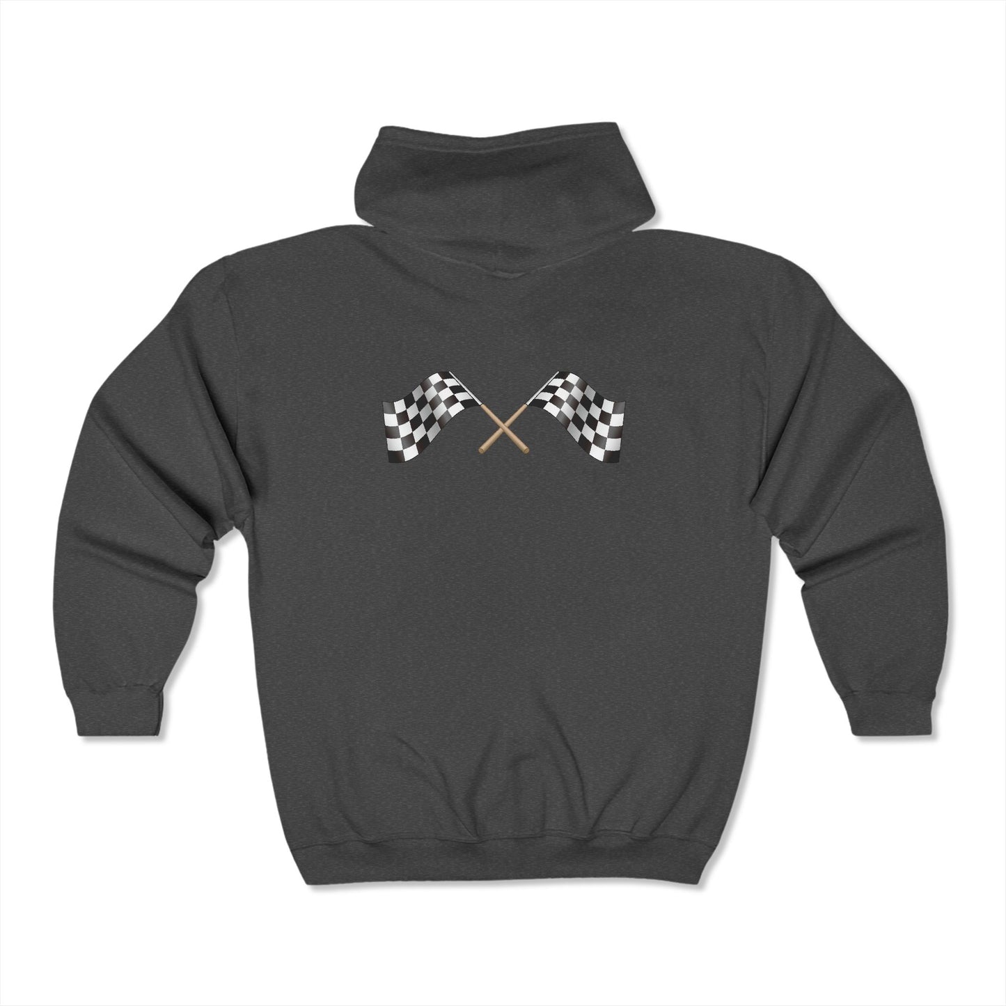 Formula 1 Racing Flag Zip-Up Hoodie