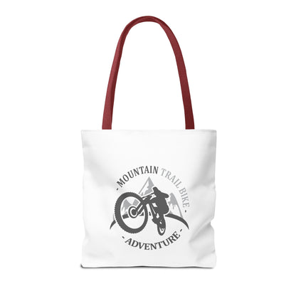Mountain Bike Racing Tote Bag