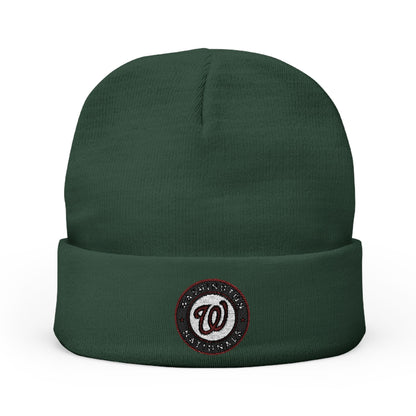 Embroidered Washington Nationals Knit Beanie