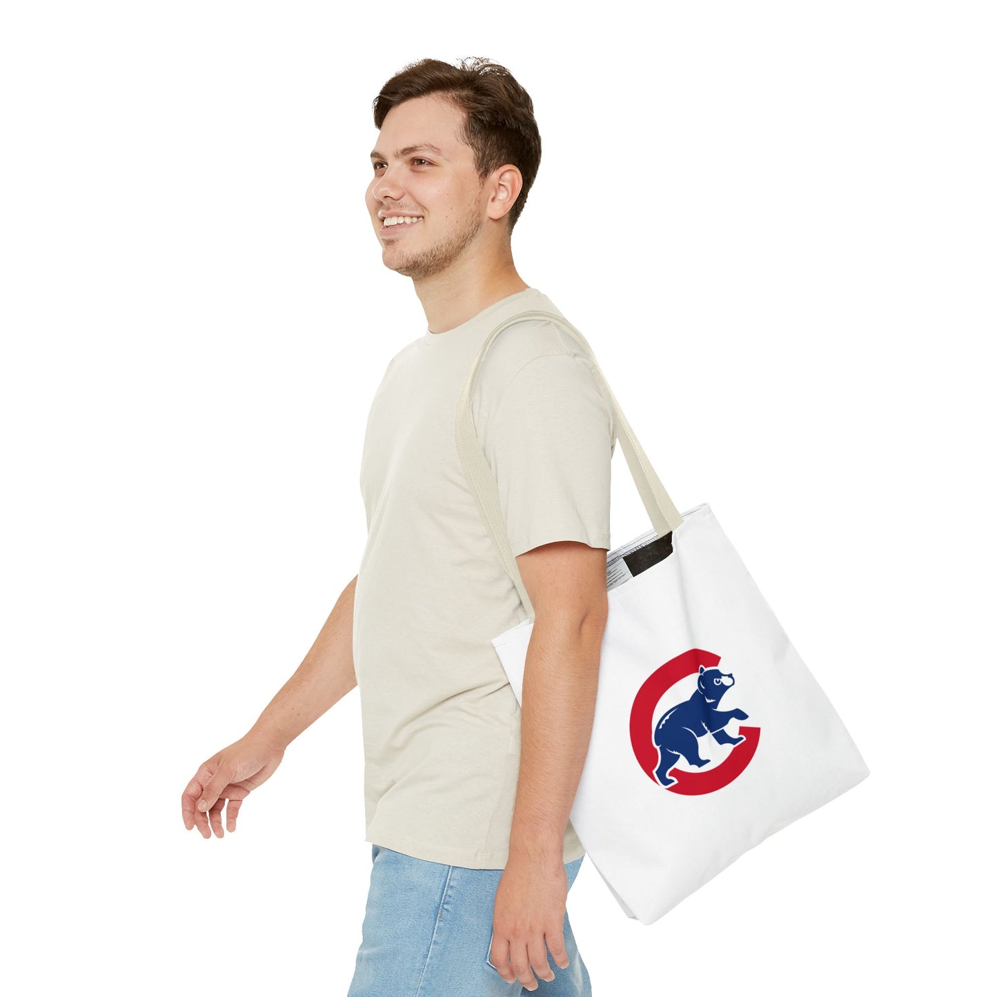 Chicago Cubs Bear Tote Bag