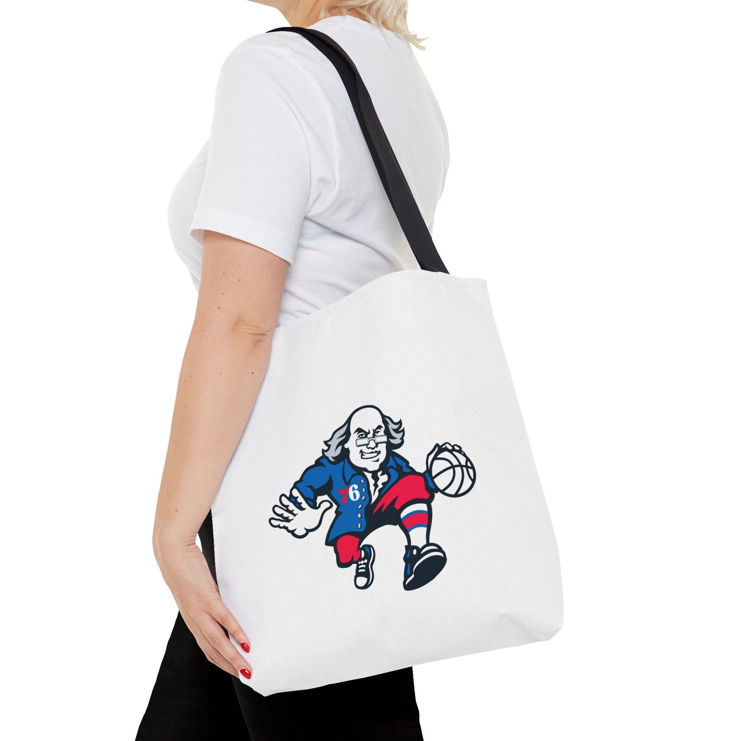Philadelphia 76ers Ben Franklin Tote Bag