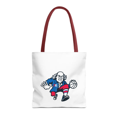 Philadelphia 76ers Ben Franklin Tote Bag