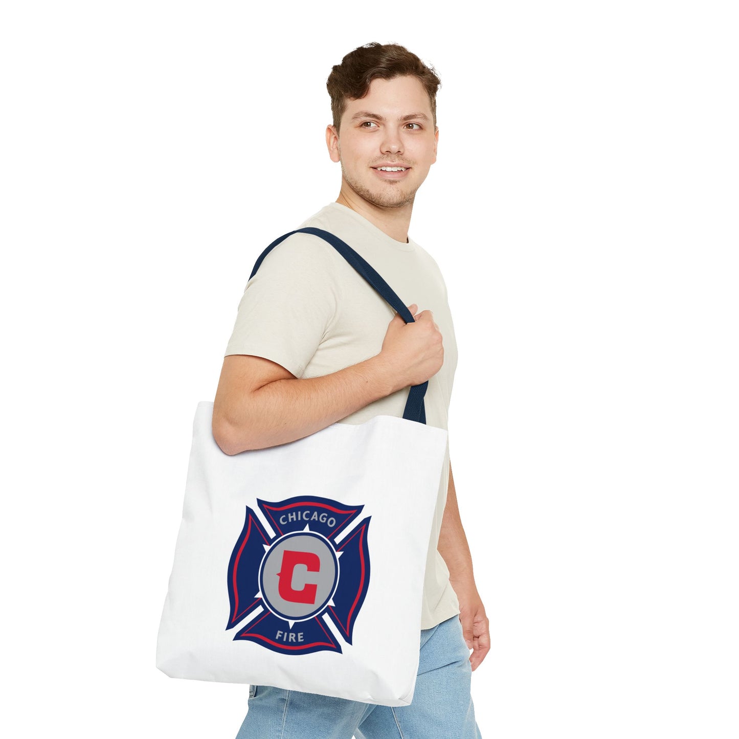 Chicago Fire Soccer Club Tote Bag