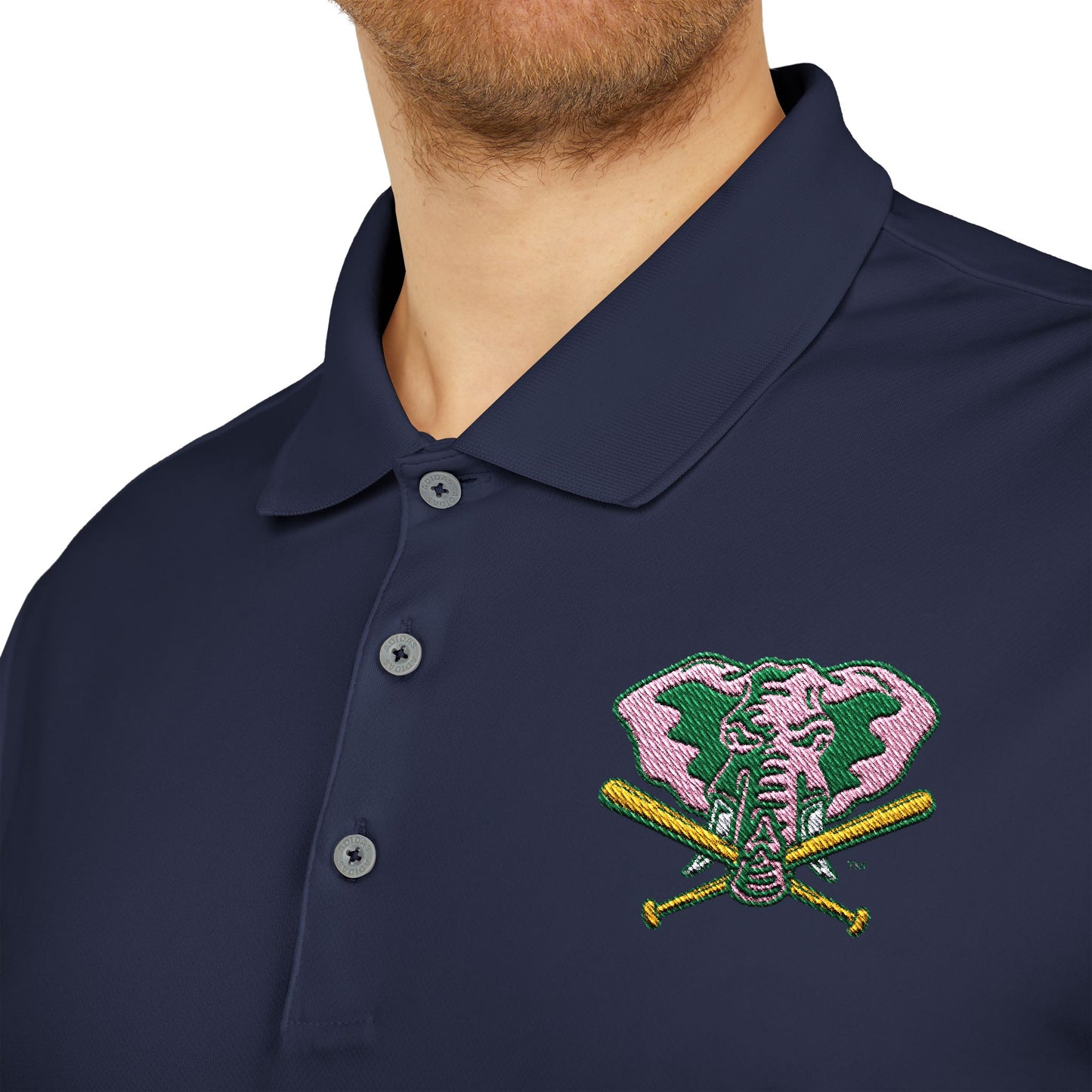 Oakland Athletics Elephant Head Adidas Performance Polo