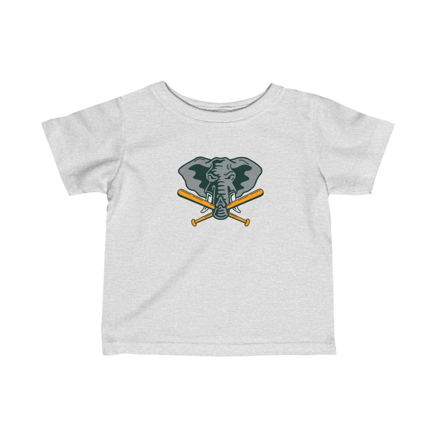 Oakland Athletics Elephant Head Baby T-Shirt