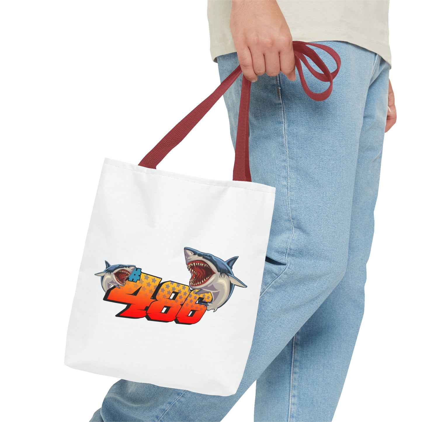 Drag Racing Logo Tote Bag