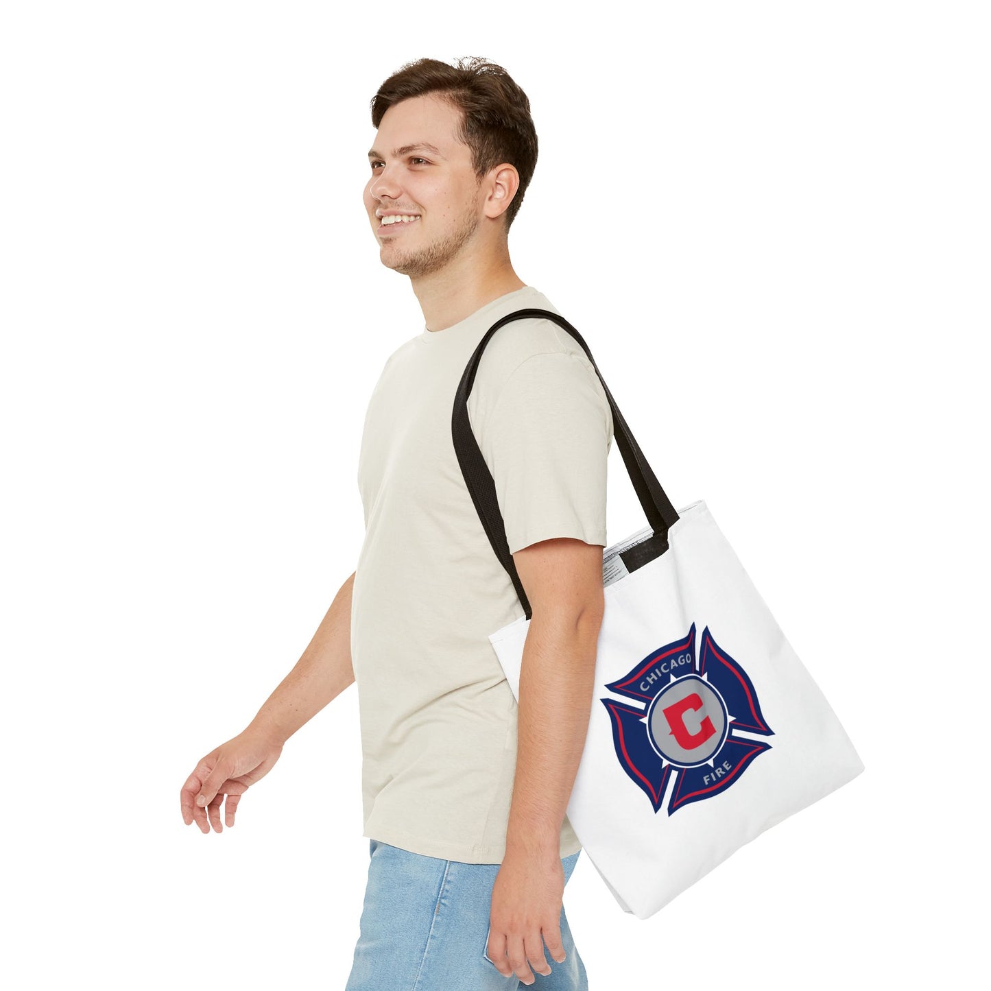 Chicago Fire Soccer Club Tote Bag