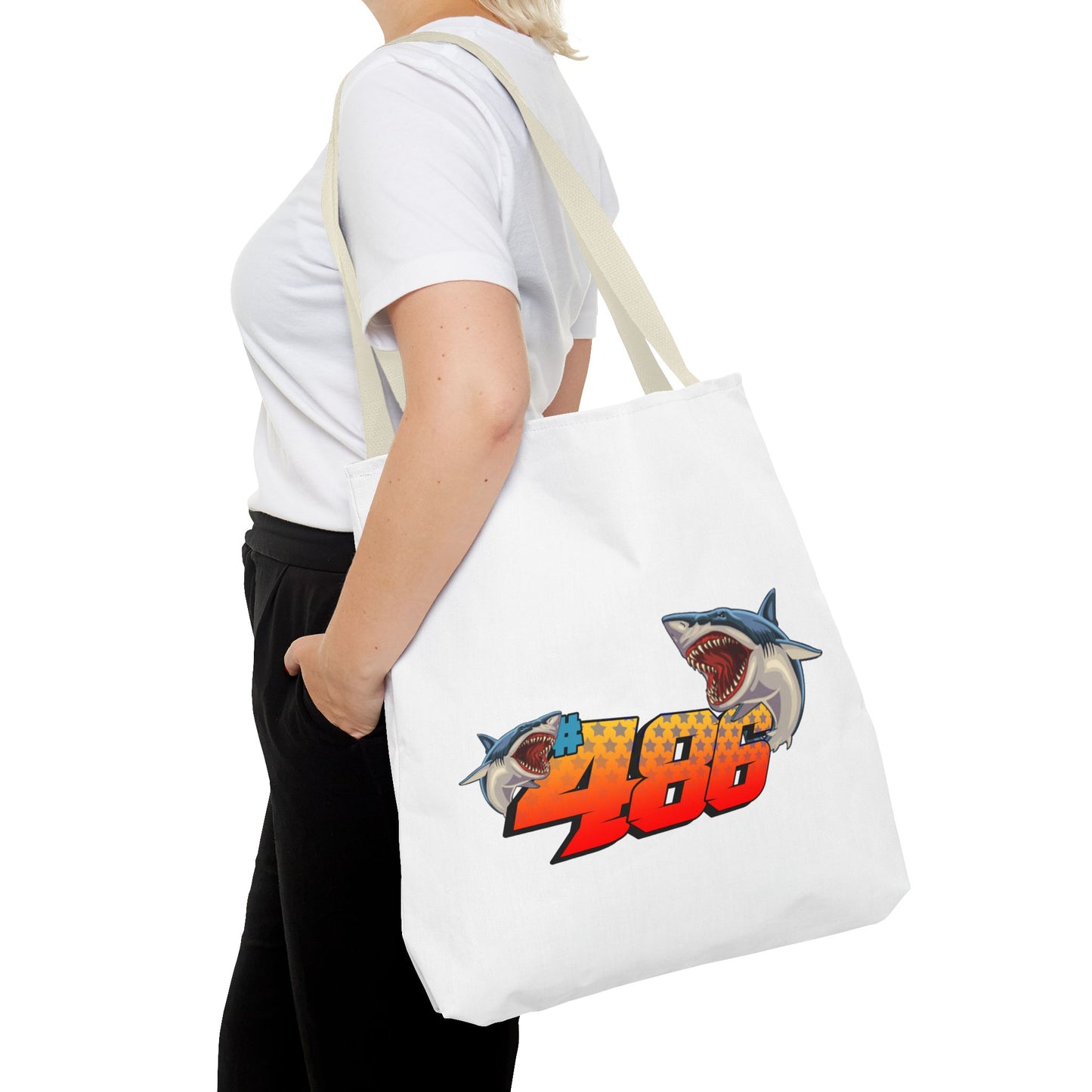 Drag Racing Logo Tote Bag