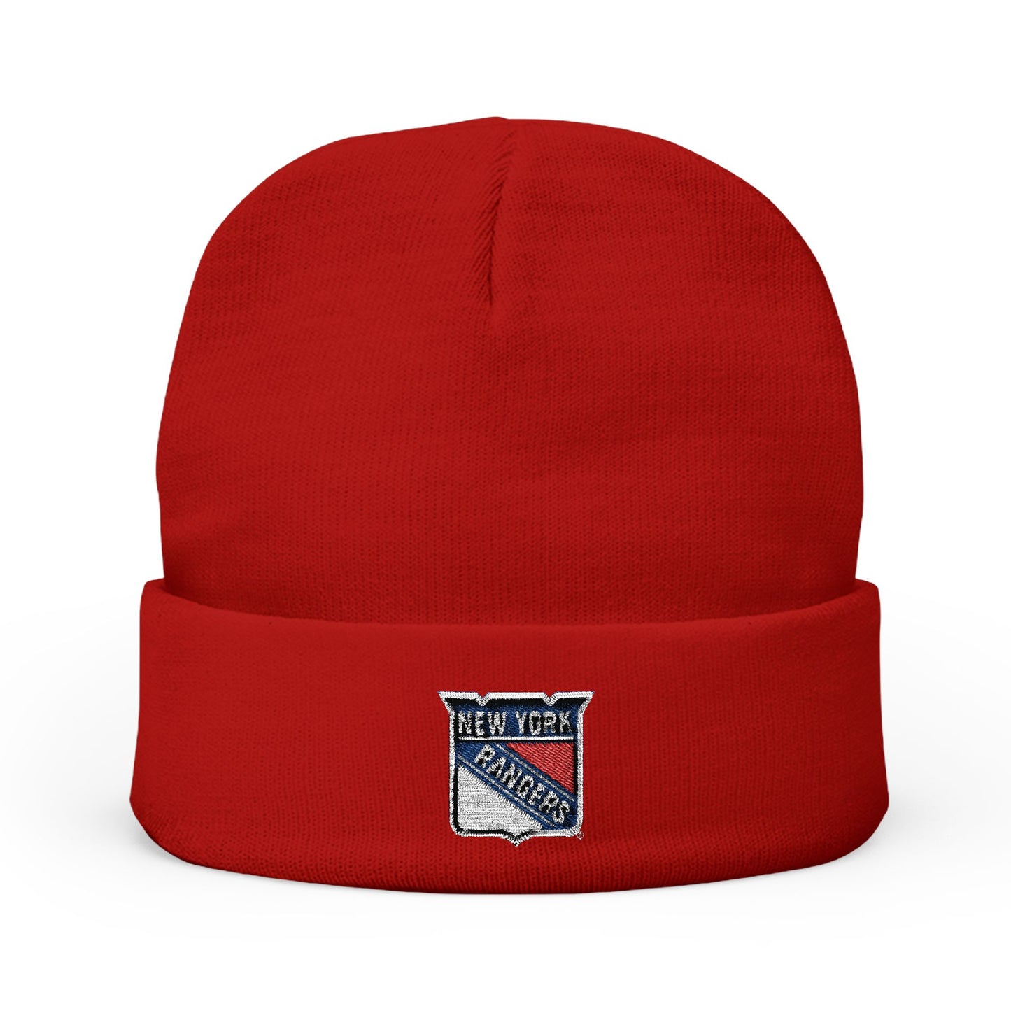 Embroidered New York Rangers Knit Beanie