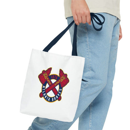 Atlanta Braves Logo Tote Bag
