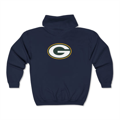 Green Bay Packers Zip-Up Hoodie