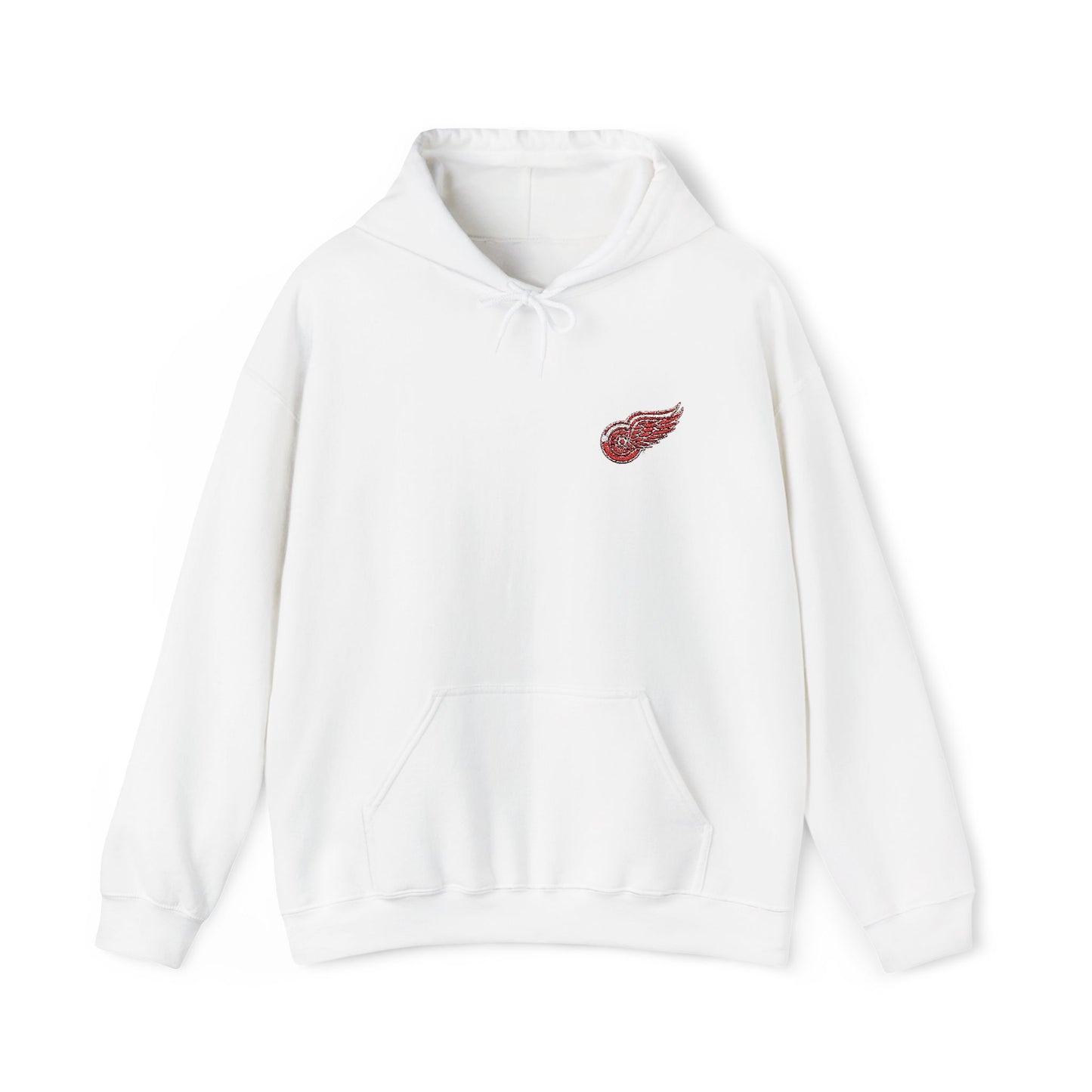 Detroit Red Wings Embroidered Hoodie