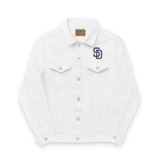 San Diego Padres Embroidered Denim Jacket