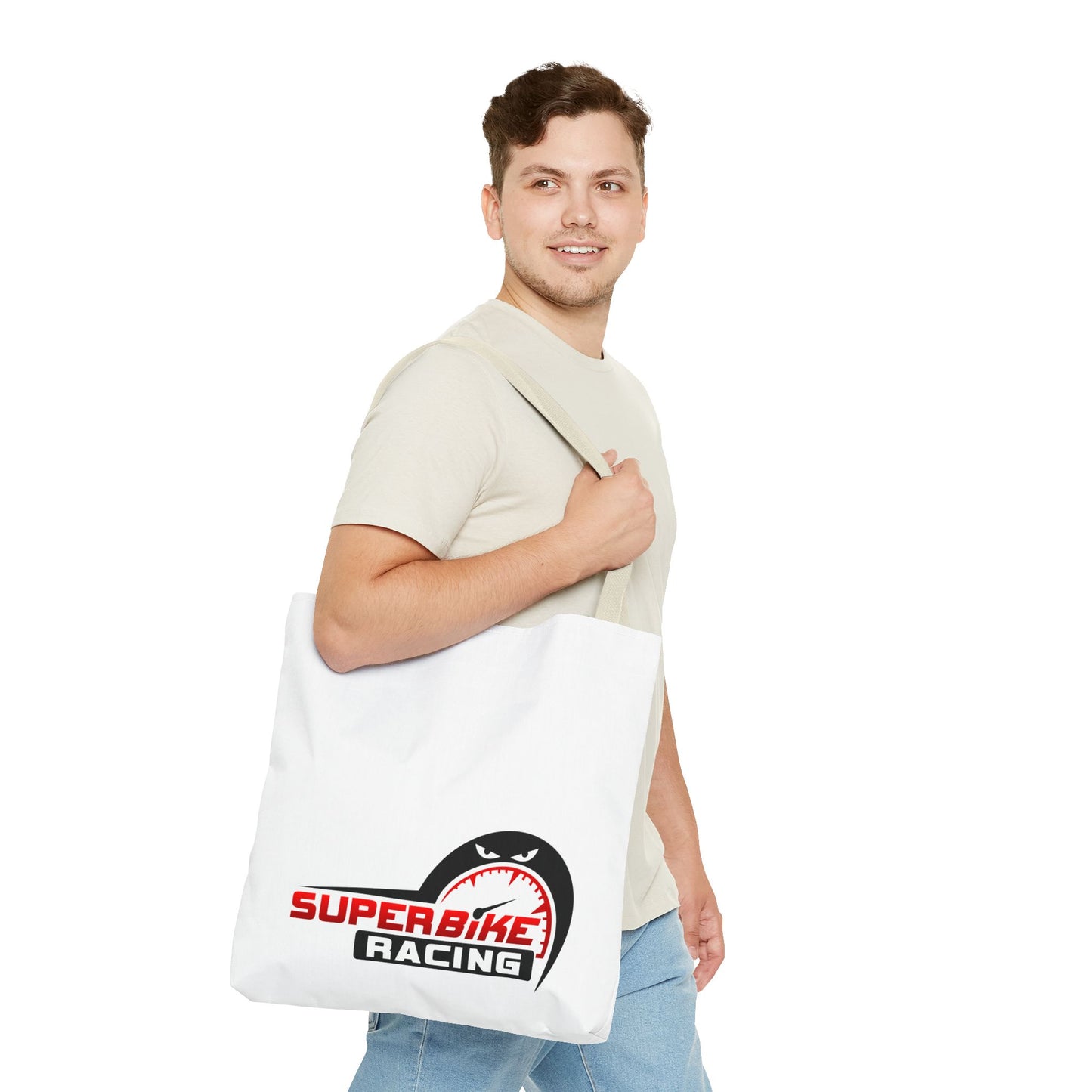 Superbike Racing Tote Bag
