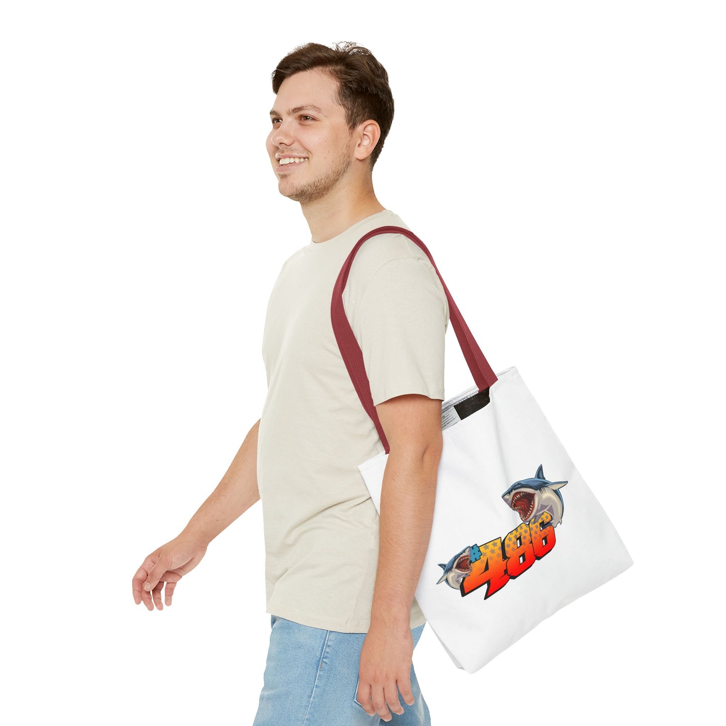 Drag Racing Logo Tote Bag