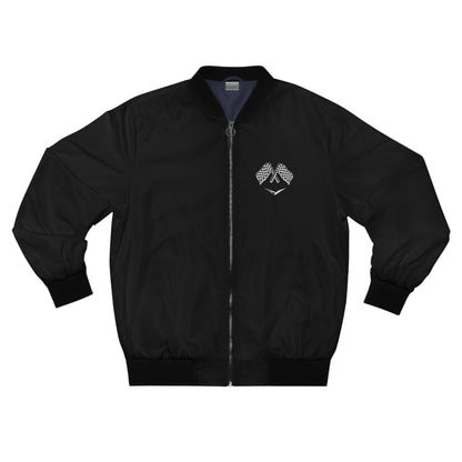 Racing Flags F1 Racing Banner Men's Bomber Jacket