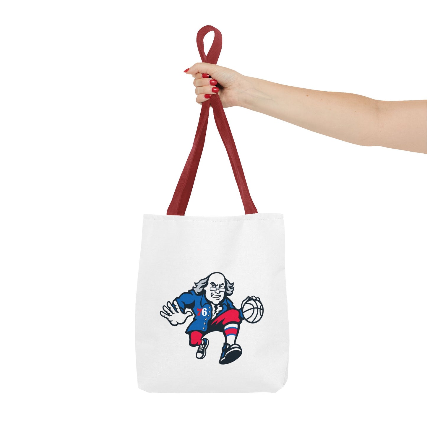 Philadelphia 76ers Ben Franklin Tote Bag