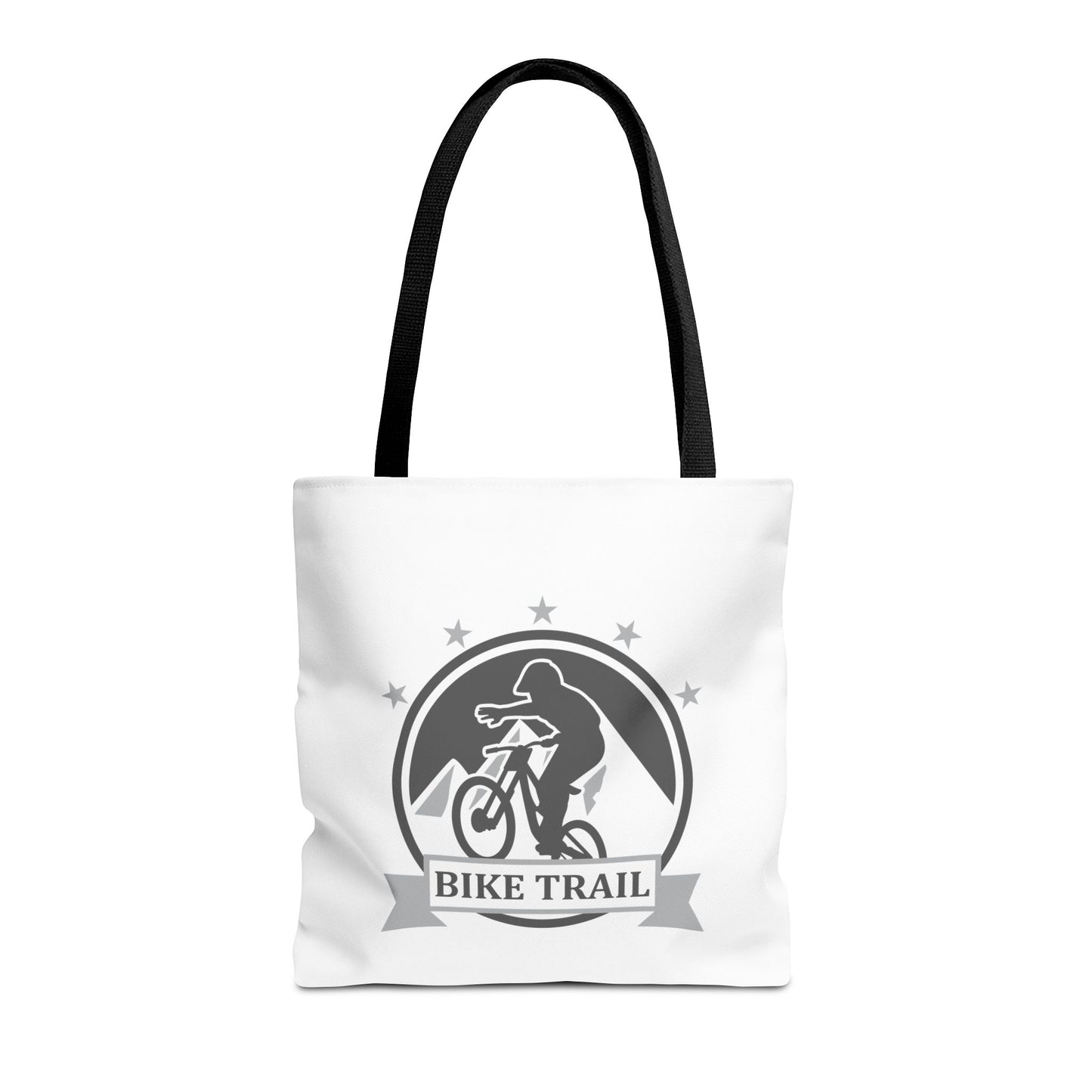 Bike Trail Logo Tote Bag