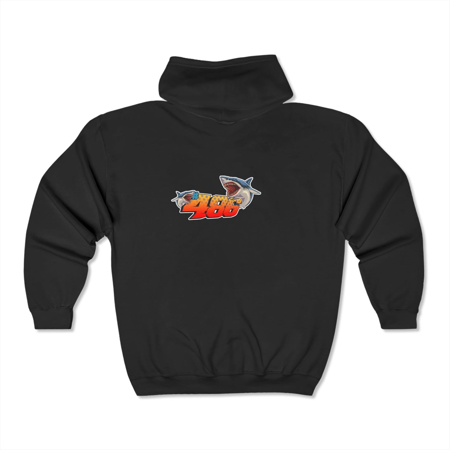 Drag Racing Zip-Up Hoodie