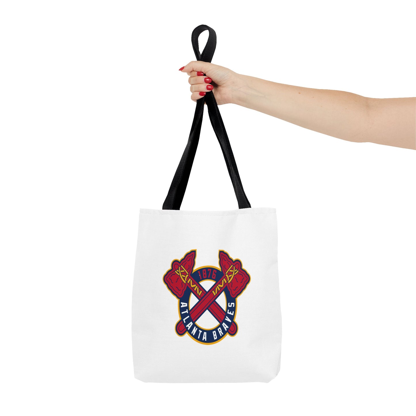 Atlanta Braves Logo Tote Bag