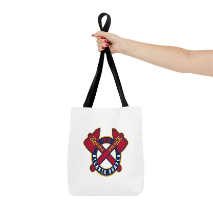 Atlanta Braves Logo Tote Bag