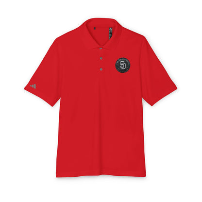 San Diego Padres Circle Adidas Performance Polo