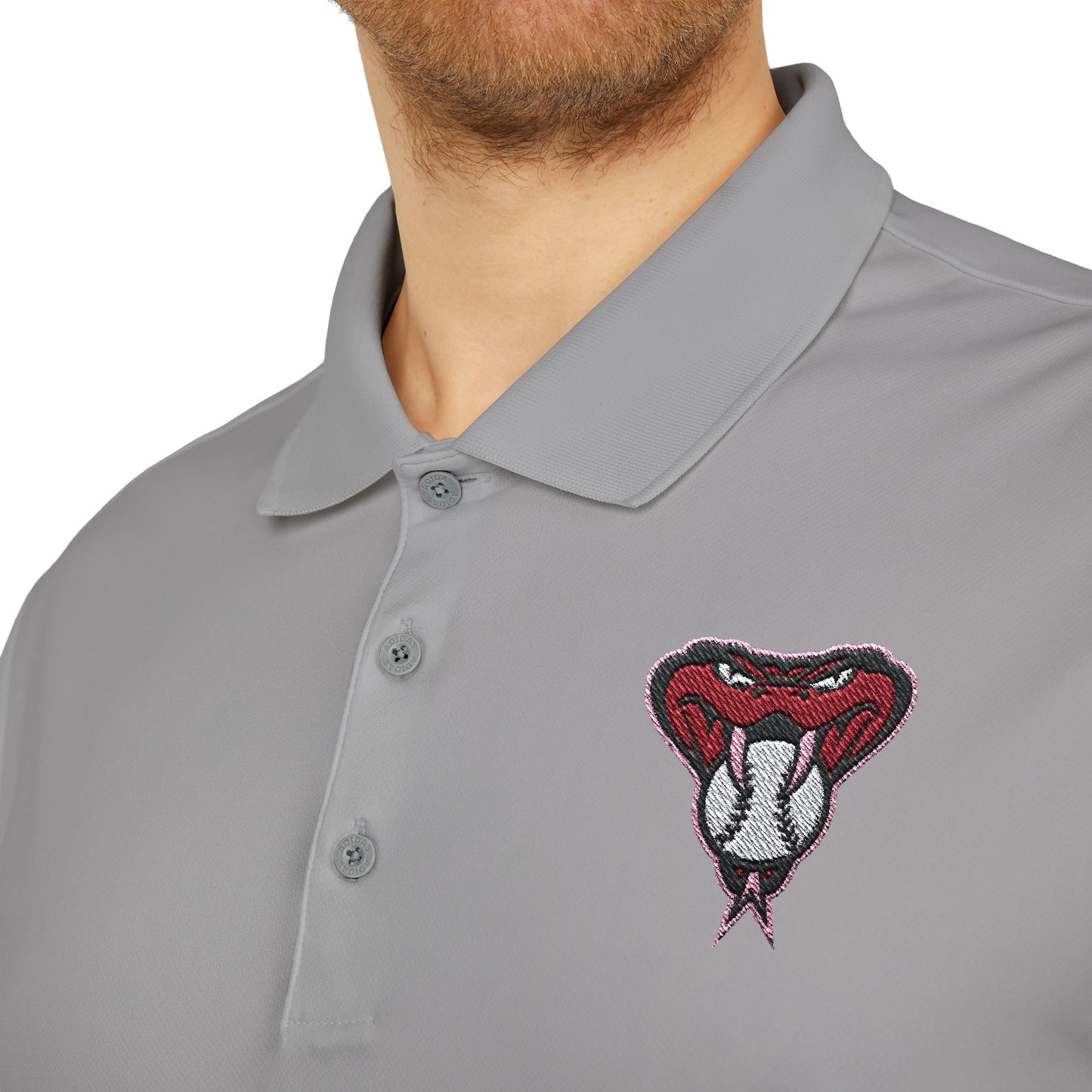 Arizona Diamond Backs Snake Adidas Performance Polo