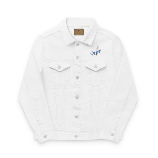 Los Angeles Dodgers Embroidered Denim Jacket