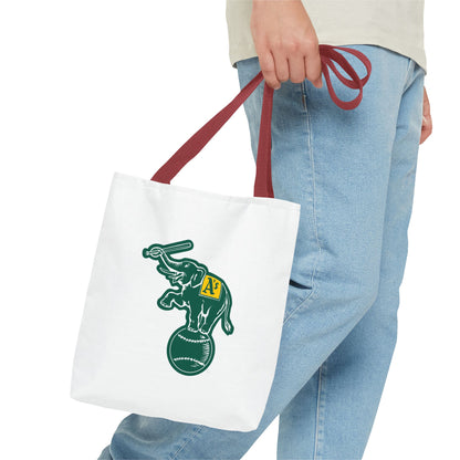Oakland Athletics Elephant Tote Bag