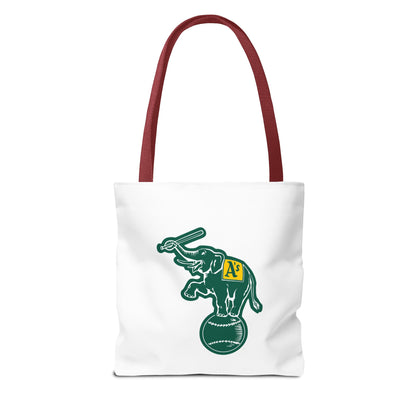 Oakland Athletics Elephant Tote Bag