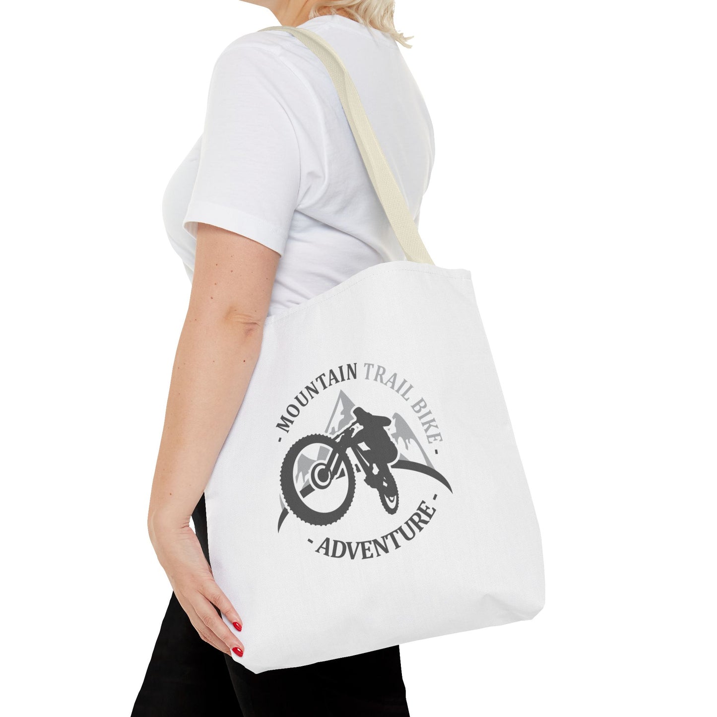 Mountain Bike Racing Tote Bag