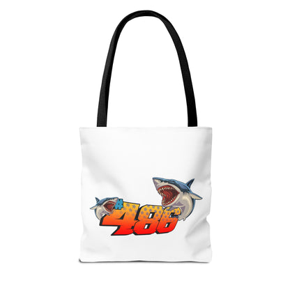 Drag Racing Logo Tote Bag