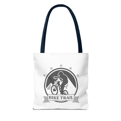 Bike Trail Logo Tote Bag