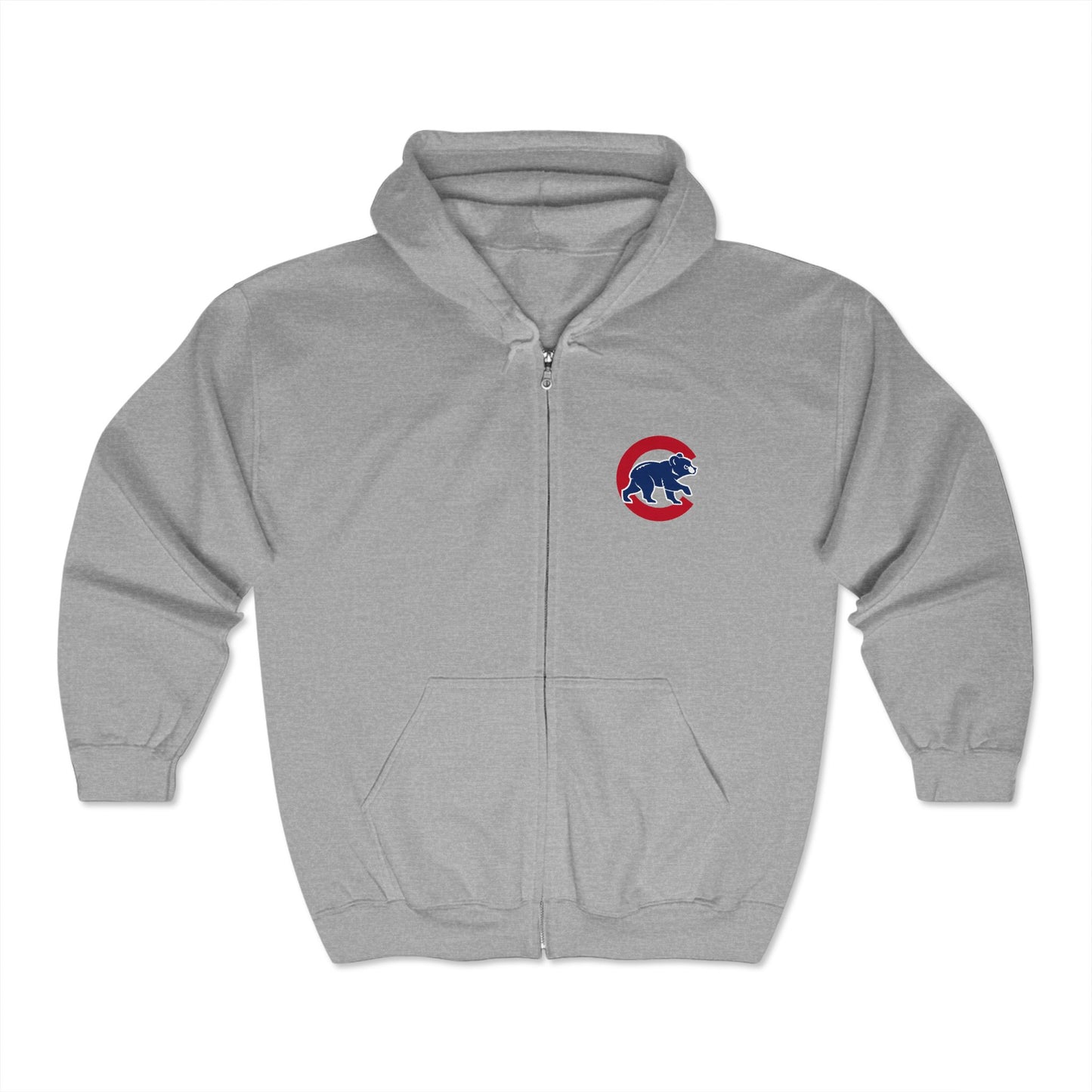 Chicago Cubs Bear Zip-Up Hoodie