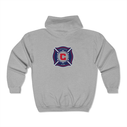 Chicago Fire Soccer Club Zip-Up Hoodie