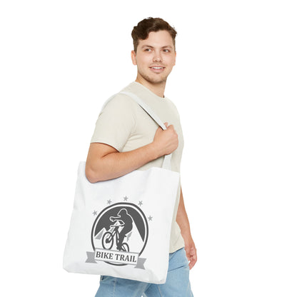 Bike Trail Logo Tote Bag