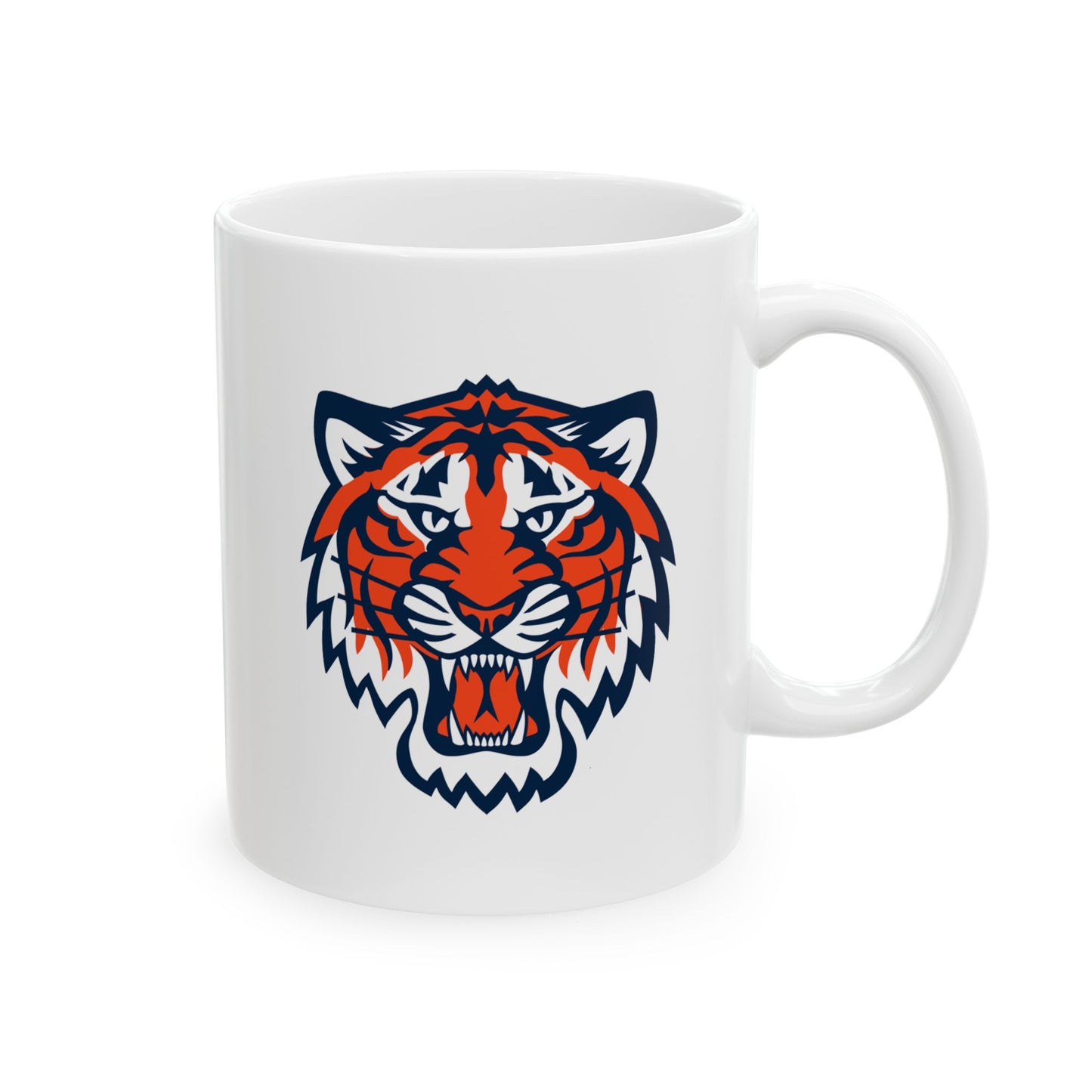 Detriot Tigers Tiger Logo Ceramic Mug