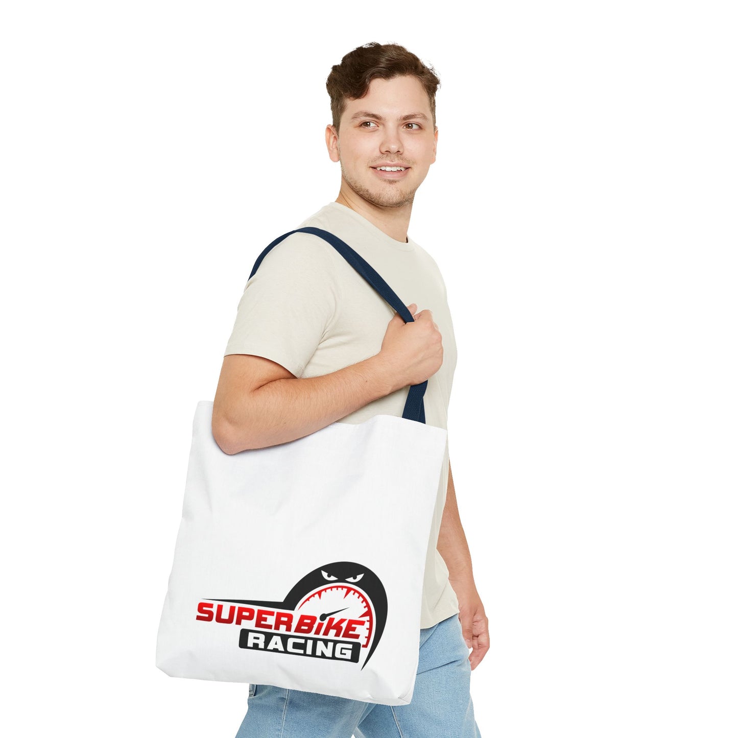 Superbike Racing Tote Bag