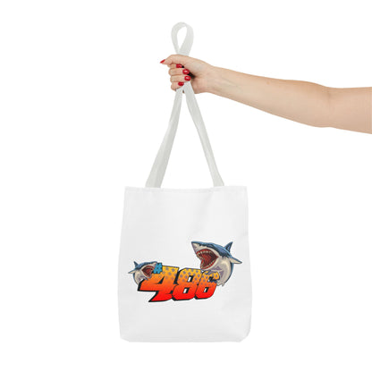 Drag Racing Logo Tote Bag