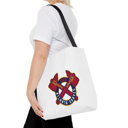 Atlanta Braves Logo Tote Bag