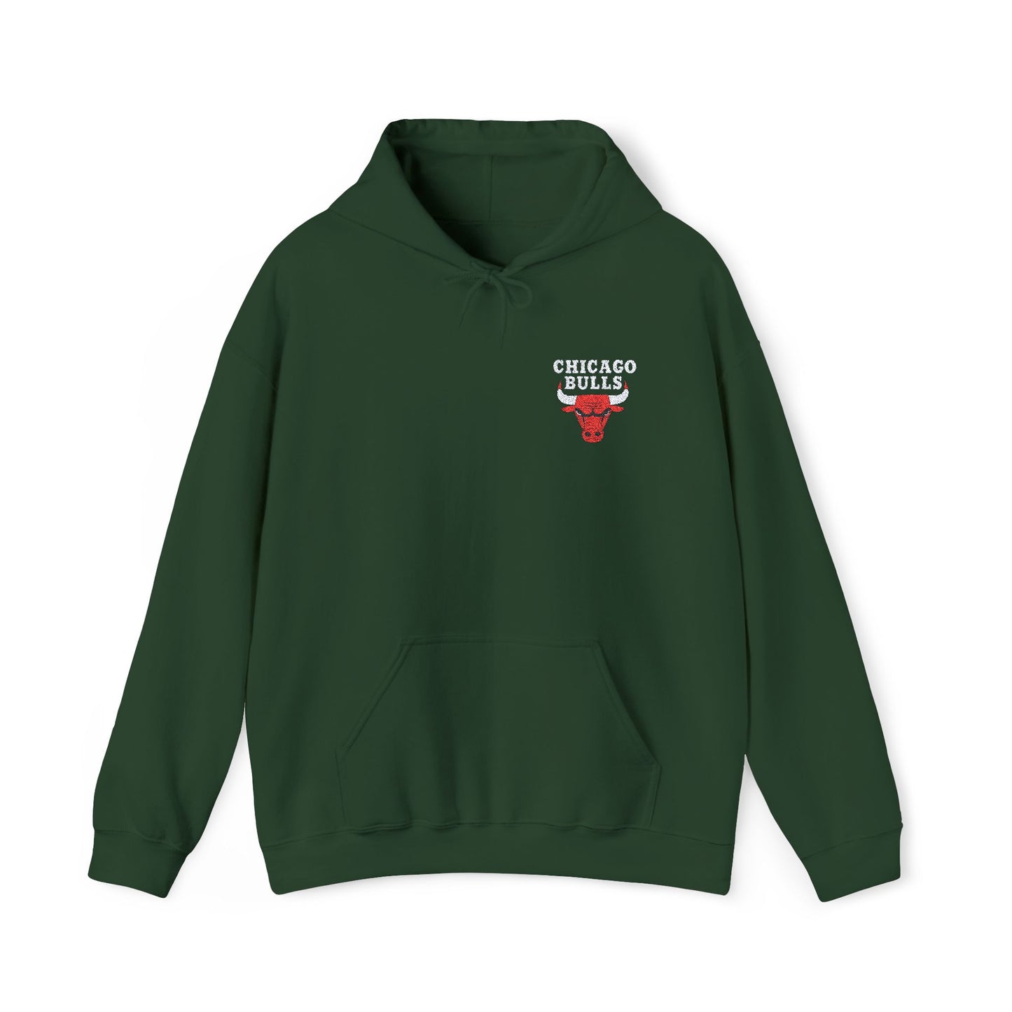 Chicago Bulls Embroidered Hoodie