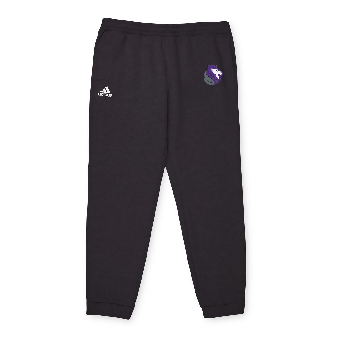 Sacramento Kings Lion Logo Adidas Fleece Joggers