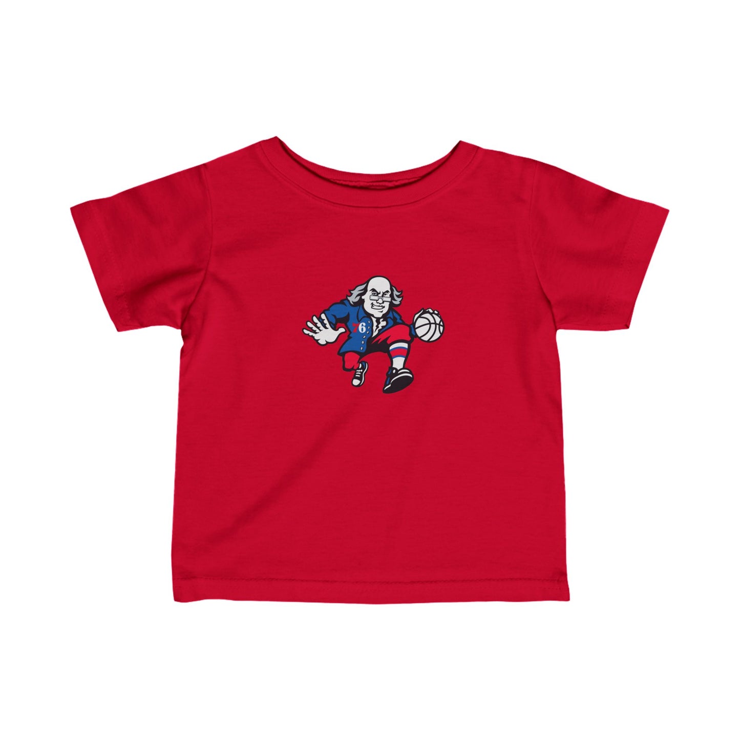 Philadelphia 76ers Ben Franklin Baby T-Shirt