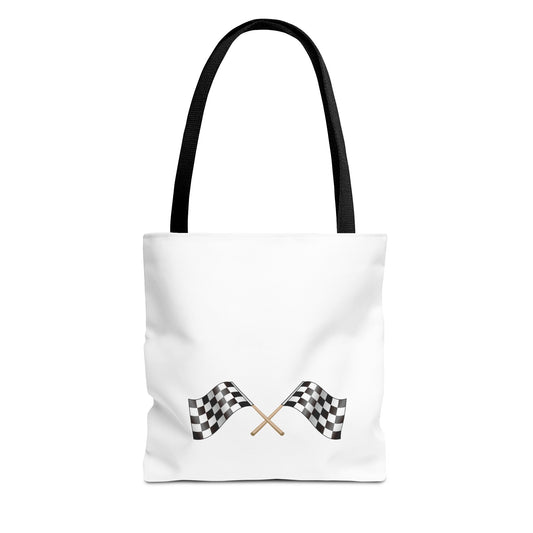 Formula 1 Racing Flags Tote Bag