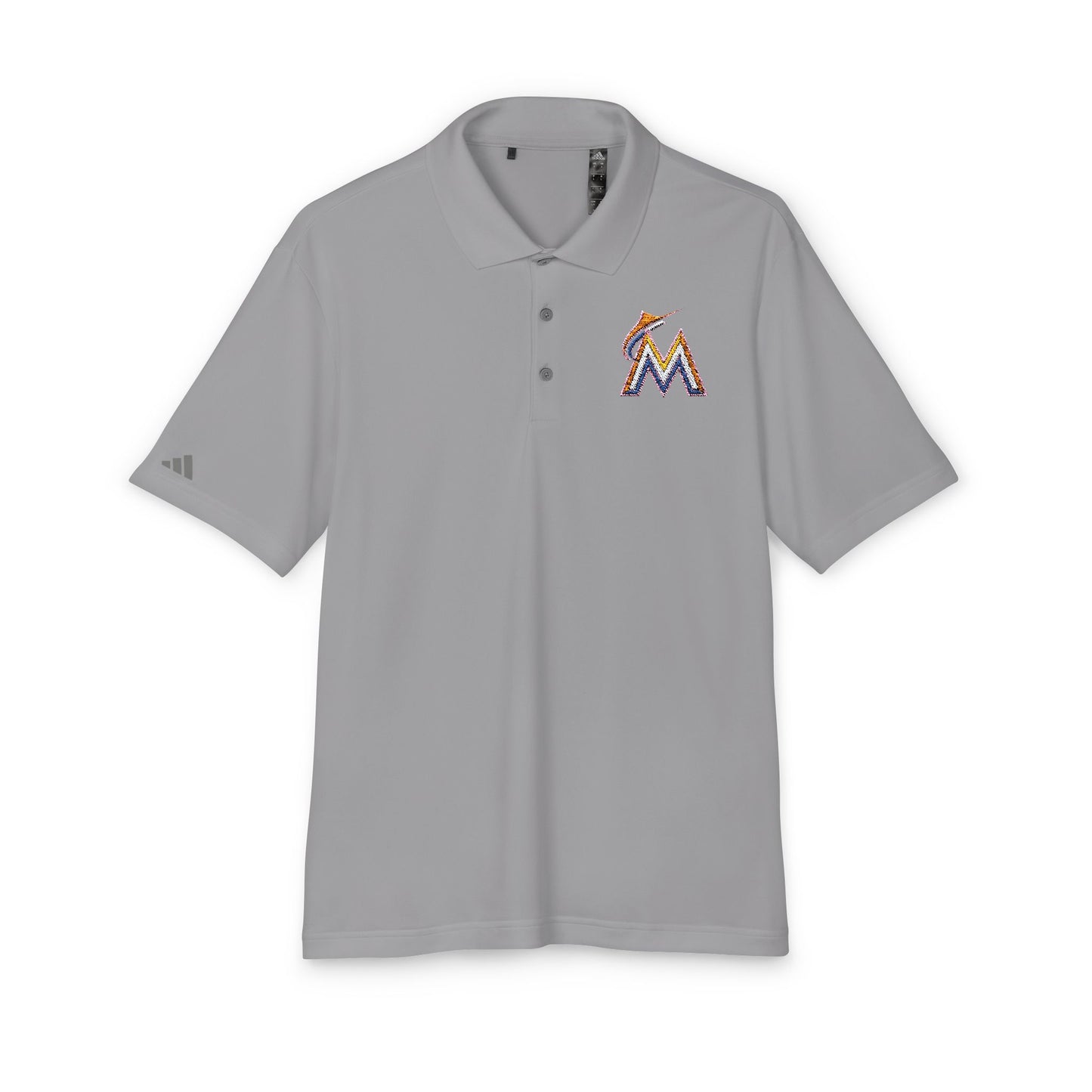 Miami Marlins Adidas Performance Polo