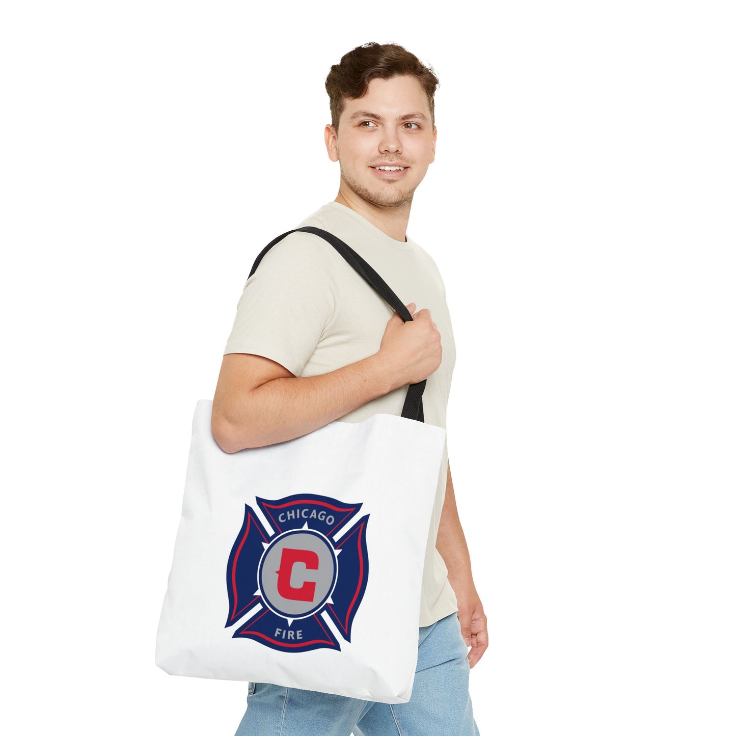 Chicago Fire Soccer Club Tote Bag